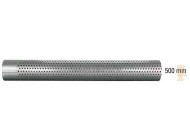 Absorber-Rohr gelocht 500 mm Edelstahl 409 AISI